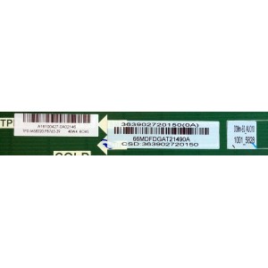 MAIN FUENTE (COMBO) PARA TV VIZIO / NUMERO DE PARTE 3639-0272-0150 / TPD.MS3393.PB765 / 3639-0272-0395 / 363902720150 / TPD.MS8220.PB765-39 / MODELO D39HN-E0 LAUAVLBS